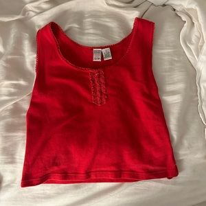 vintage red top